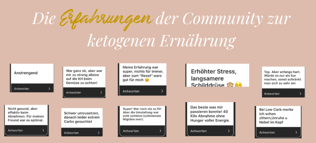 Lesererfahrungen zur ketogenen Ernährung