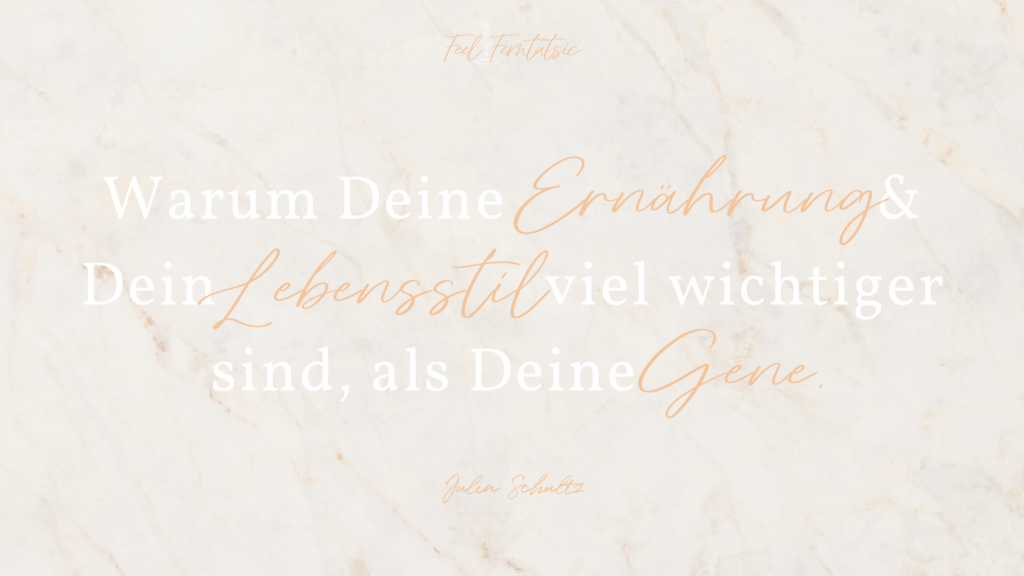 Podcast: Warum Deine Ernährung & Dein Lebensstil viel wichtiger sind, als Deine Gene